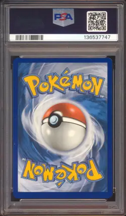 2017 POKEMON MEGA POWERS M LUCARIO EX FULL ART PROMO #55A PSA 9 - Image 2