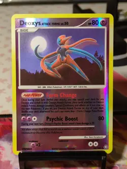 Pokemon Deoxys Attack Forme 24/146 Legends Awakened Reverse Holo NM- - Image 1