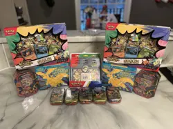 Pokemon TCG Ascended Heros Pokemon Center ETB Lot Of 2 plus assorted Pokemon Lot - Image 1