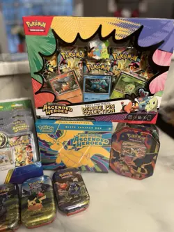Pokemon TCG Ascended Heros Pokemon Center ETB Lot Of 2 plus assorted Pokemon Lot - Image 4