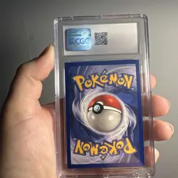 Pokemon (1999) Base Set Magneton Cosmos Holo Test Print. CGC 8.5 - Image 2