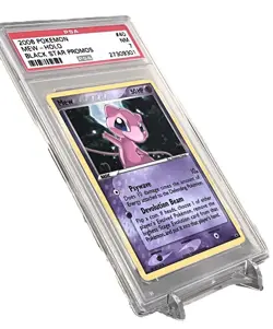 2006 Pokemon Mew - 040 (Challenge Set) 040 Nintendo Holo Black Star Promo PSA 7 - Image 3