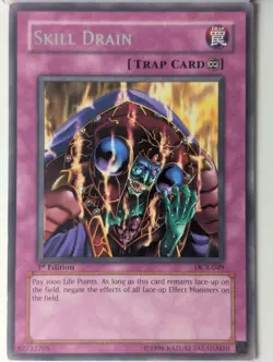 Yugioh - Skill Drain - Unlimited - Rare - DCR-049 - Image 1