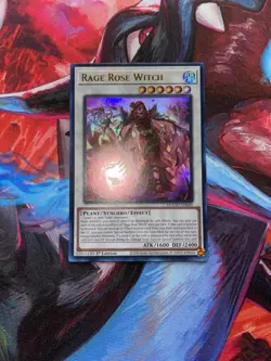 Yugioh! Rage Rose Witch DOOD-EN040 Ultra Rare 1st Edition Near Mint - Image 1