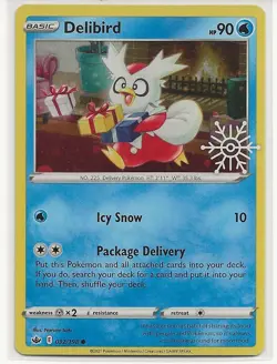 Delibird - (Holiday Calendar) 032/198 Miscellaneous Cards & Products Holo - Image 1