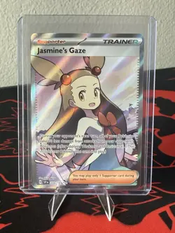 Jasmine's Gaze 233/191 (NM) Ultra Rare Surging Sparks Full Art Holo Pokemon Card - Image 1