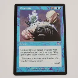MTG Dominate U Nemesis NMS 31 NM Magic The Gathering Card Blue Instant Vintage - Image 1
