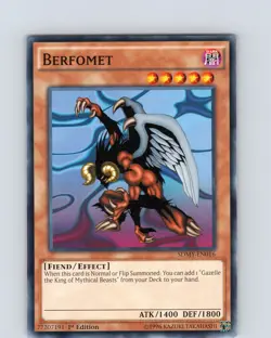 Yu-Gi-Oh TCG Berfomet SDMY-EN016 1st Edition Regular Common Card NM - Image 1