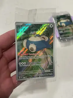 Snorlax SVP EN 051 Black Star Promo Scarlet & Violet Pokemon 151 Card Sealed *** - Image 1