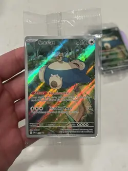 Snorlax SVP EN 051 Black Star Promo Scarlet & Violet Pokemon 151 Card Sealed *** - Image 4