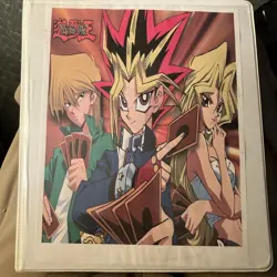 vintage Yugio cards NM 1st Editions 1996 Card Collection Binder Full 300+ Cards - Image 1