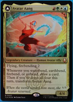 Avatar Aang / Aang, Master of Elements FOIL Avatar Last Airbender MINT (512012) - Image 1