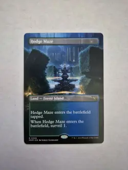 non foil Hedge Maze borderless from MKM 326 - Image 1