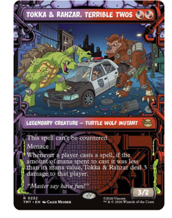 Tokka & Rahzar, Terrible Twos - Showcase Teenage Mutant Ninja Turtles MTG - Image 1