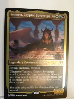 Yennett, Cryptic Sovereign (Foil Etched) Commander Masters Foil - Image 1