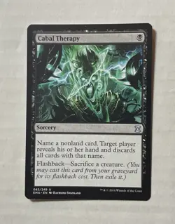 Cabal Therapy-NM/M Pack Fresh-Eternal Masters MTG Magic The Gathering English - Image 1