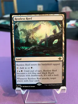 Restless Reef (REGULAR) x1 - MTG The Lost Caverns of Ixalan LCI #282 - Image 1