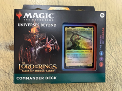 Magic the Gathering CGC Lord of the Rings Hosts of Mordor Sealed Commander Deck - Image 1