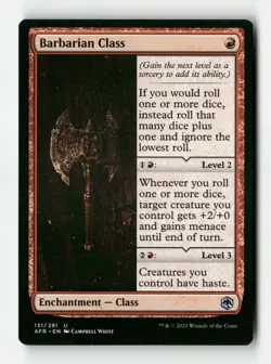 Barbarian Class Adventures in the Forgotten Realms Regular - Image 1