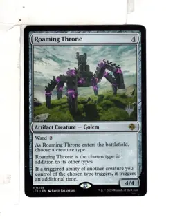 MTG SkeenAB Roaming Throne PACK PROMO from LCI. NM. - Image 1