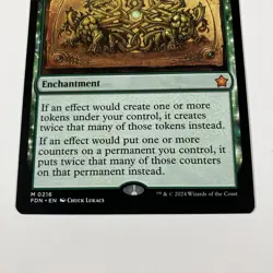 MTG Doubling Season - Foundations (FDN) #216 Magic the Gathering MTG NM - Image 3
