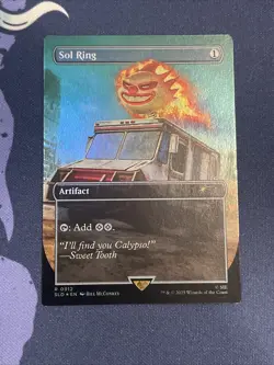 Sol Ring #0912 Rainbow Foil Secret Lair Promo x Twisted Metal SLD MTG - Image 1