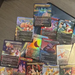 Magic The Gathering Secret Lair Sonic The Hedgehog Set Foil - Image 1