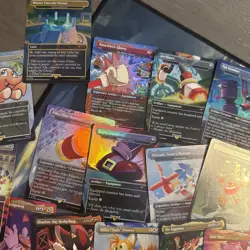 Magic The Gathering Secret Lair Sonic The Hedgehog Set Foil - Image 2