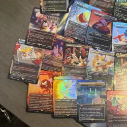 Magic The Gathering Secret Lair Sonic The Hedgehog Set Foil - Image 4
