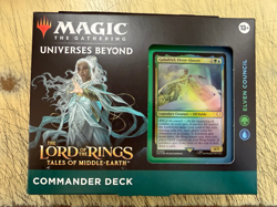 Magic the Gathering CGC Lord of the Rings Elven Council Sealed Commander Deck - Image 1