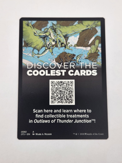 MTG {Beau Token} {Plot} - Outlaws of Thunder Junction #006 NM+ - Image 2