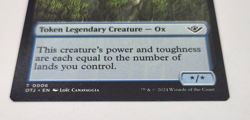MTG {Beau Token} {Plot} - Outlaws of Thunder Junction #006 NM+ - Image 3