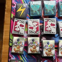 Pokemon TCG Various Sets ETB Deck Sleeves Sealed (Lot Of 30) - Image 2