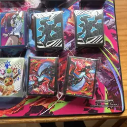 Pokemon TCG Various Sets ETB Deck Sleeves Sealed (Lot Of 30) - Image 4