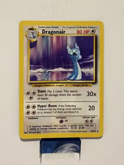 Pokemon TCG Dragonair Base Set 18/102 Regular Rare LP - Image 1
