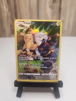 Pikachu Lost Origin TG05/TG30 Swsh11: Trainer Gallery Full Art Holo Rare Pokemon - Image 1