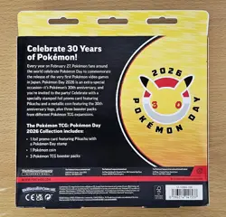 Pokemon TCG Pokemon Day 2026 Collection Box Brand New Sealed - Image 2