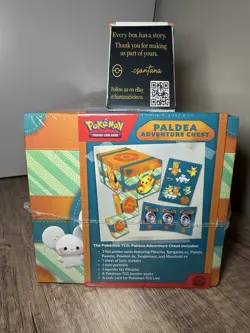 Pokemon TCG Paldea Adventure Chest Factory Sealed Box | Santana Selects - Image 2