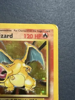 Pokemon Charizard Base Set Holo Rare 4/102 1999 WOTC - Image 2