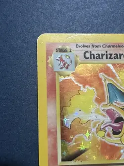 Pokemon Charizard Base Set Holo Rare 4/102 1999 WOTC - Image 3