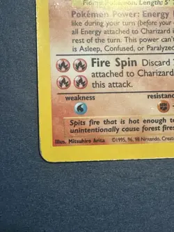 Pokemon Charizard Base Set Holo Rare 4/102 1999 WOTC - Image 4