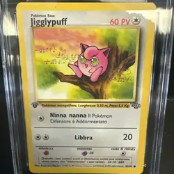 1999 Pokemon Jungle TCG 1st Edition 54/64 JIGGLYPUFF CGC 8.5 NM/MINT+ - Image 5