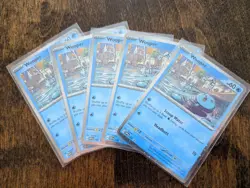 Pokemon TCG Surging Sparks - Black Star Promo - (Lot Of 5) Wooper SVP155 NM - Image 2
