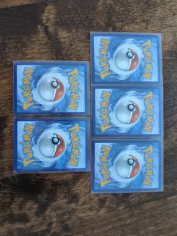 Pokemon TCG Surging Sparks - Black Star Promo - (Lot Of 5) Wooper SVP155 NM - Image 3