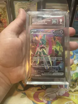 Pokemon Iron Valiant ex 249/182 Paradox Rift SIR TAG 9 Mint - Image 5