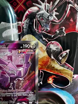 Pokemon TCG Genesect V 255/264 Fusion Strike Sword Shield Alternate Art - Image 3