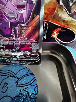 Pokemon TCG Genesect V 255/264 Fusion Strike Sword Shield Alternate Art - Image 4