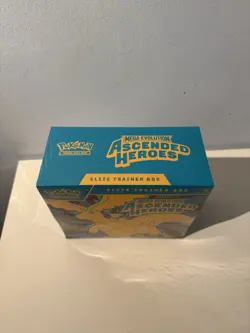 Pokemon English Ascended Heroes Elite Trainer Box ETB Sealed (Slight Rip) - Image 3
