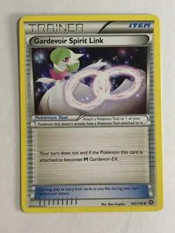 Pokemon TCG Steam Siege Gardevoir Spirit Link 101/114 Near Mint - Image 1