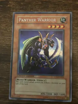 Panther Warrior - CT2-EN006 - Secret Rare - Limited Edition Yu-Gi-Oh - Image 1